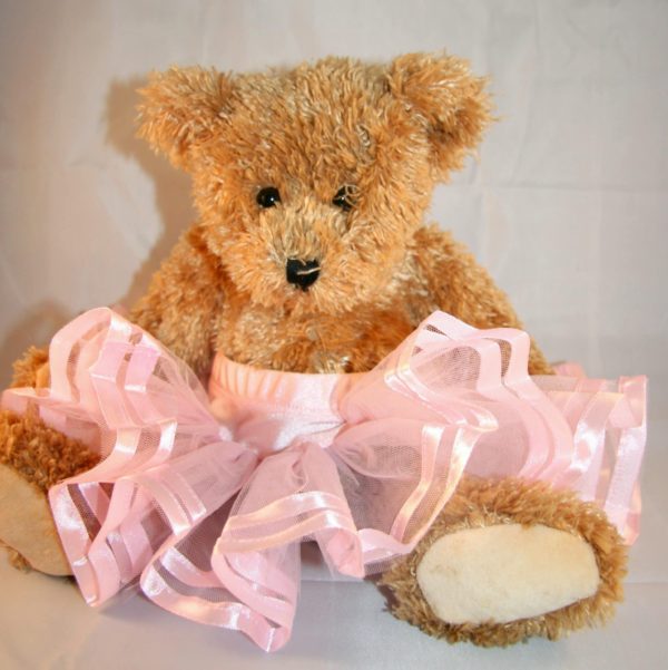 teddy tutu in pink